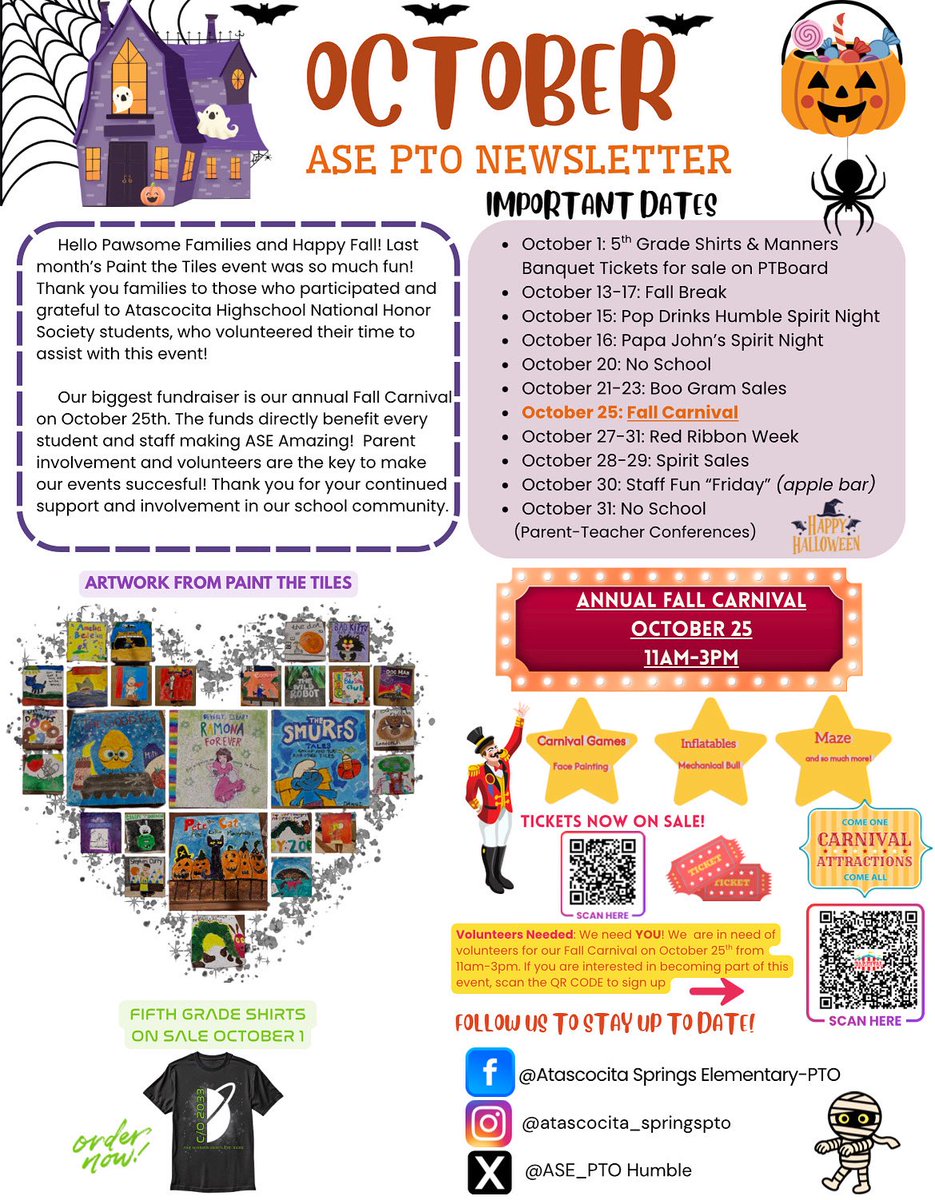 Atascocita Springs Elementary PTO tweet media