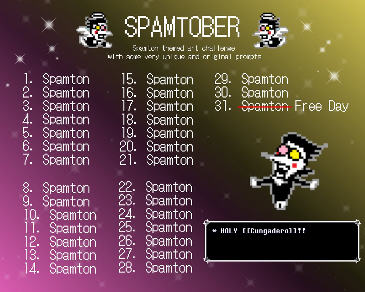 spamtonsol's tweet photo. IT’S SPAMTOBER!!!

SPAMTON IS ON SALE — BUY TODAY BEFORE THE [BIG DEAL] IS GONE!!! https://t.co/d6bGasqovS