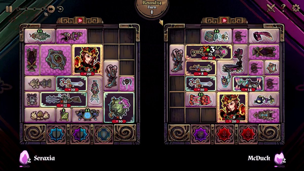 1TKgames's tweet image. Today, we start a fun game where we provide a screenshot of the beginning of the fight, and you guess who will win! 🎲

We then release a video the next day, of the fight, so you can see if you were right or not!  🏆

McDuck wins the coin toss - so, who wins? 🪙

#indiegame