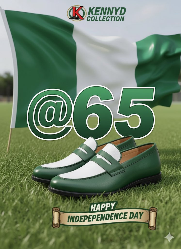 KennyDShoemaker's tweet photo. Naija no dey carry last 💚🤍 Happy Independence my people! 🇳🇬✨ #nigeria65 #HappyIndependenceNigeria 
#nigeria@65 https://t.co/3dJcjIDNAA
