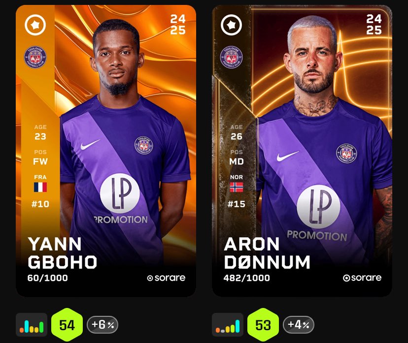 🚨Giveaway <a href="/Sorare/">Sorare</a> 🚨

Suite à ma deuxième place en D1 Ligue 1 je vous fais gagner 4 cartes du TFC off season : Dønnum, Cresswell, Canvot et Gboho. Fin demain à 21h

Pour participer : 
- Retweet ♻️
- Like ♥️
- Commentes ton nom de manager ⚽️

Follow pour plus d’aventures
#sorare