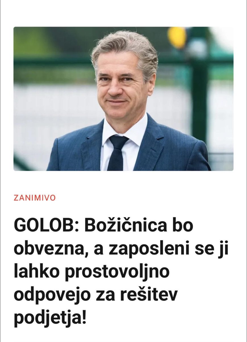 Čakam, da bo predsednik vlade rekel, da davki niso obvezni, če jih ne moreš plačat.