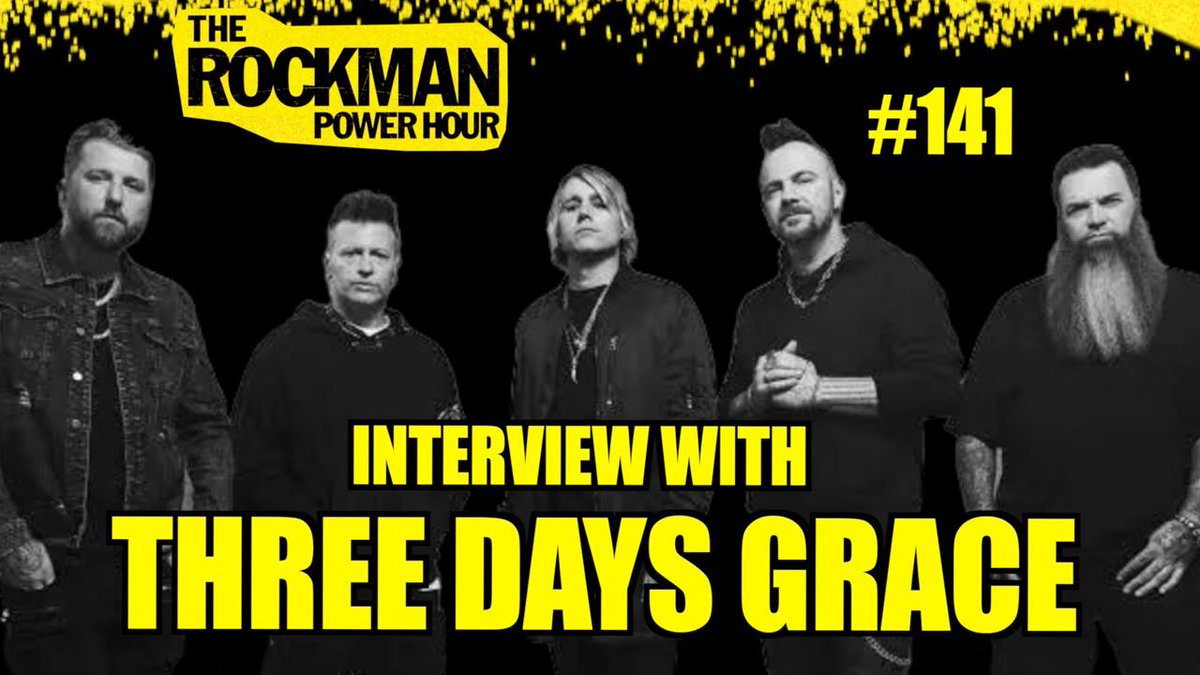 💥New episode with <a href="/threedaysgrace/">Three Days Grace</a> : youtu.be/Wsb13G8BVgA

#threedaysgrace #podcast #therockmanpowerhour