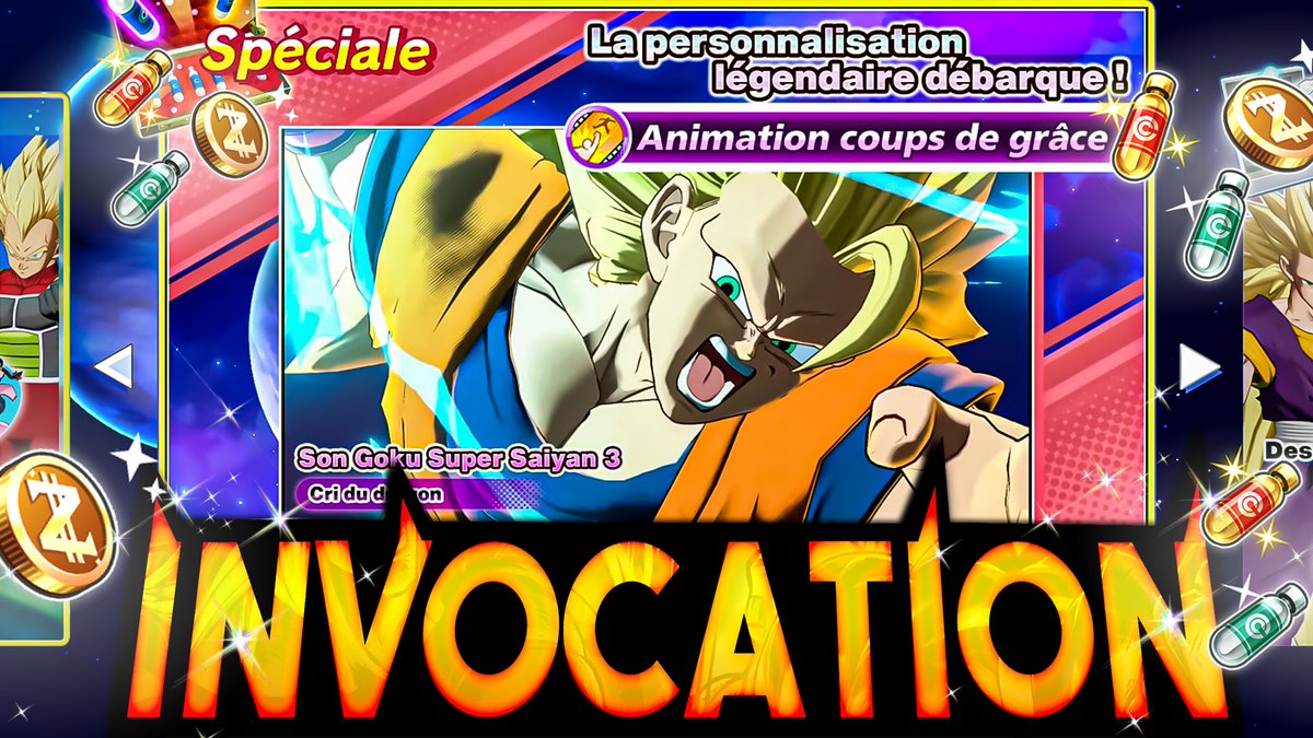 INVOCATION LÉGENDAIRE !!!
Je veux des animations de folie !
#DragonBallGekishinSquadra

youtube.com/live/1tQGswXF1…