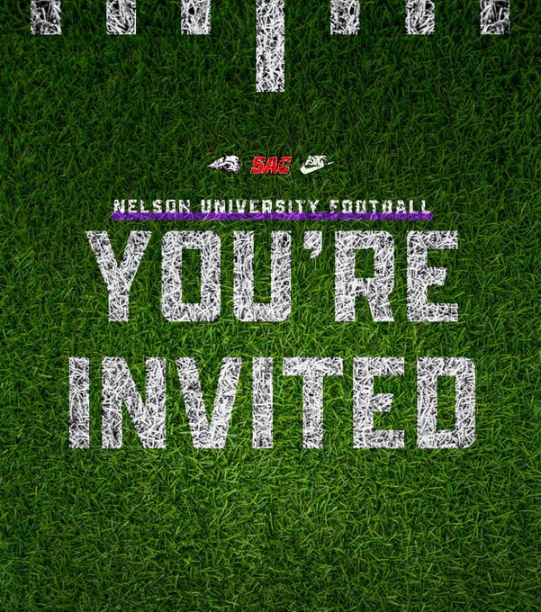 KutterPeyton's tweet photo. Thank you for the invite! I can't wait to be out there! @Coach_MacSAGU @Garrison_Oline @coach_hudgins @landanword1 https://t.co/fJGjNjYMss