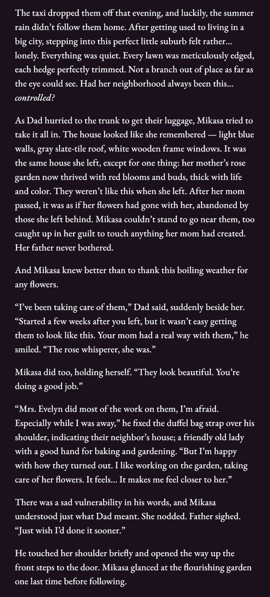 beananee's tweet image. i still can’t believe it took me over an year to get back to orah, but it’s finally here 🥹🫶🏻 to anyone who still waiting for this update, tysm for your patience and support!! 

Of Raptors and Hares coming this saturday 🩵

#eremika #fanfiction #wip