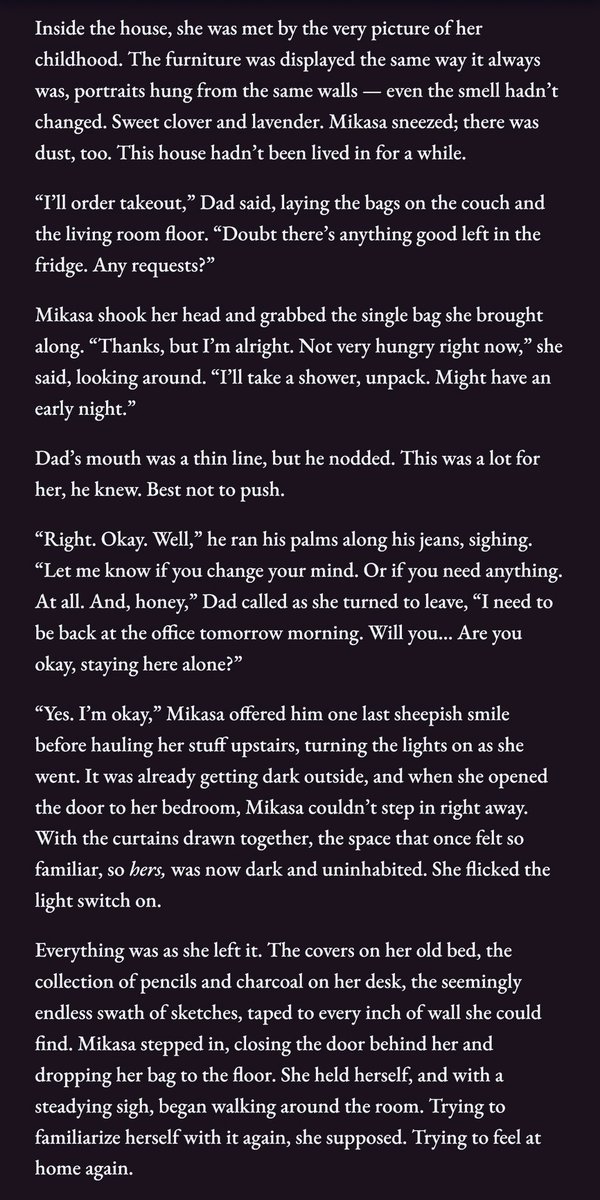 beananee's tweet image. i still can’t believe it took me over an year to get back to orah, but it’s finally here 🥹🫶🏻 to anyone who still waiting for this update, tysm for your patience and support!! 

Of Raptors and Hares coming this saturday 🩵

#eremika #fanfiction #wip