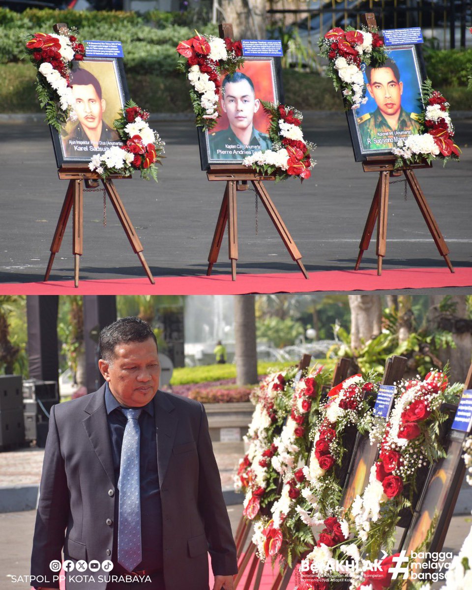 satpolppsby's tweet image. Upacara Hari Kesaktian Pancasila
Berlangsung di Balai Kota Surabaya - 1 Oktober 2015, Upacara dipimpin langsung oleh Wali Kota Surabaya @ericahyadi_

#upacara #kesaktianpancasila #satpolppsurabaya #satpolpp #surabaya