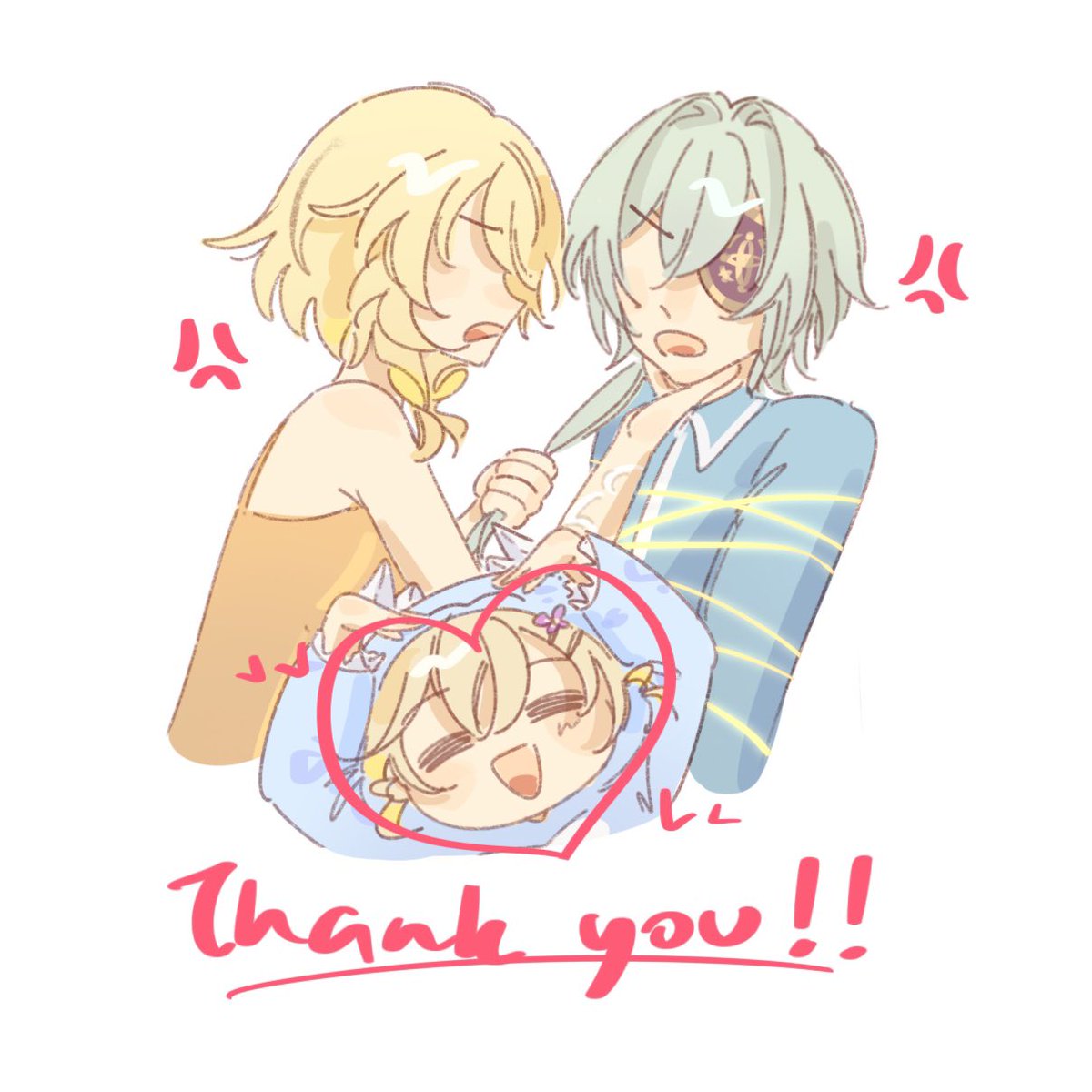 I did NOT expect this piece I made for my oomfs to blow up this much oh my god

Take this doodle as a small thank you for all the positivity you have all shown this piece!!🙂‍↕️💗💗
#anaglaea #aglanaxa