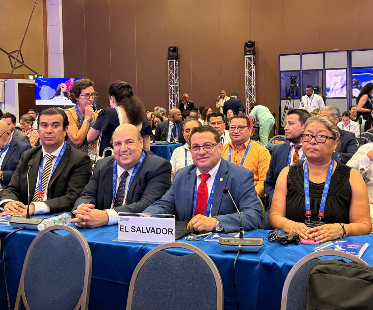 El Salvador participa de manera tripartita en la Reunión Regional Americana de la OIT

El Consejo Superior del Trabajo de El Salvador, encabezado por el Ministro de Trabajo <a href="/RolandoCastroSv/">Rolando Castro</a>  y Presidente Nato del organismo, Rolando Castro, participa esta semana en la Reunión