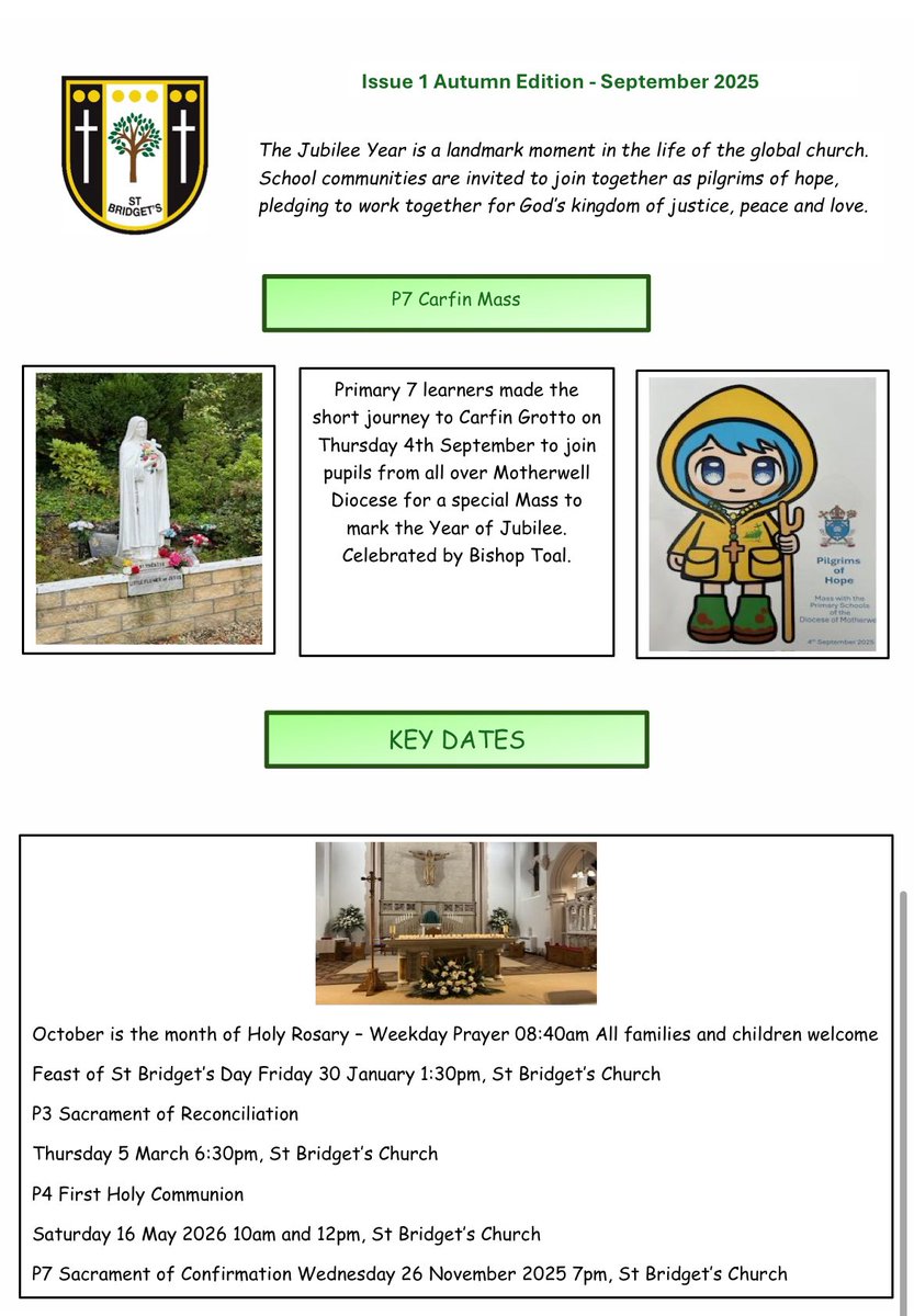 St.Bridget's Primary School and Nursery Class tweet media