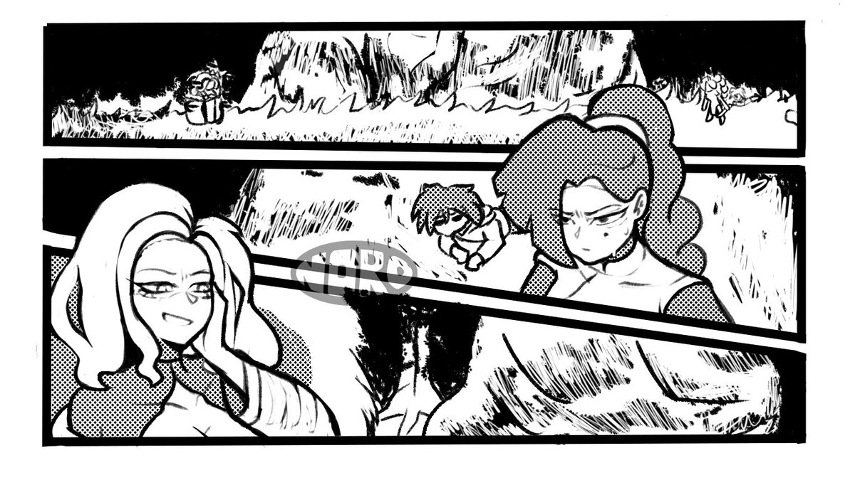Nororoom's tweet photo. Manjusaka vs Thirteen [Scissor Seven] https://t.co/hntsxNjffP