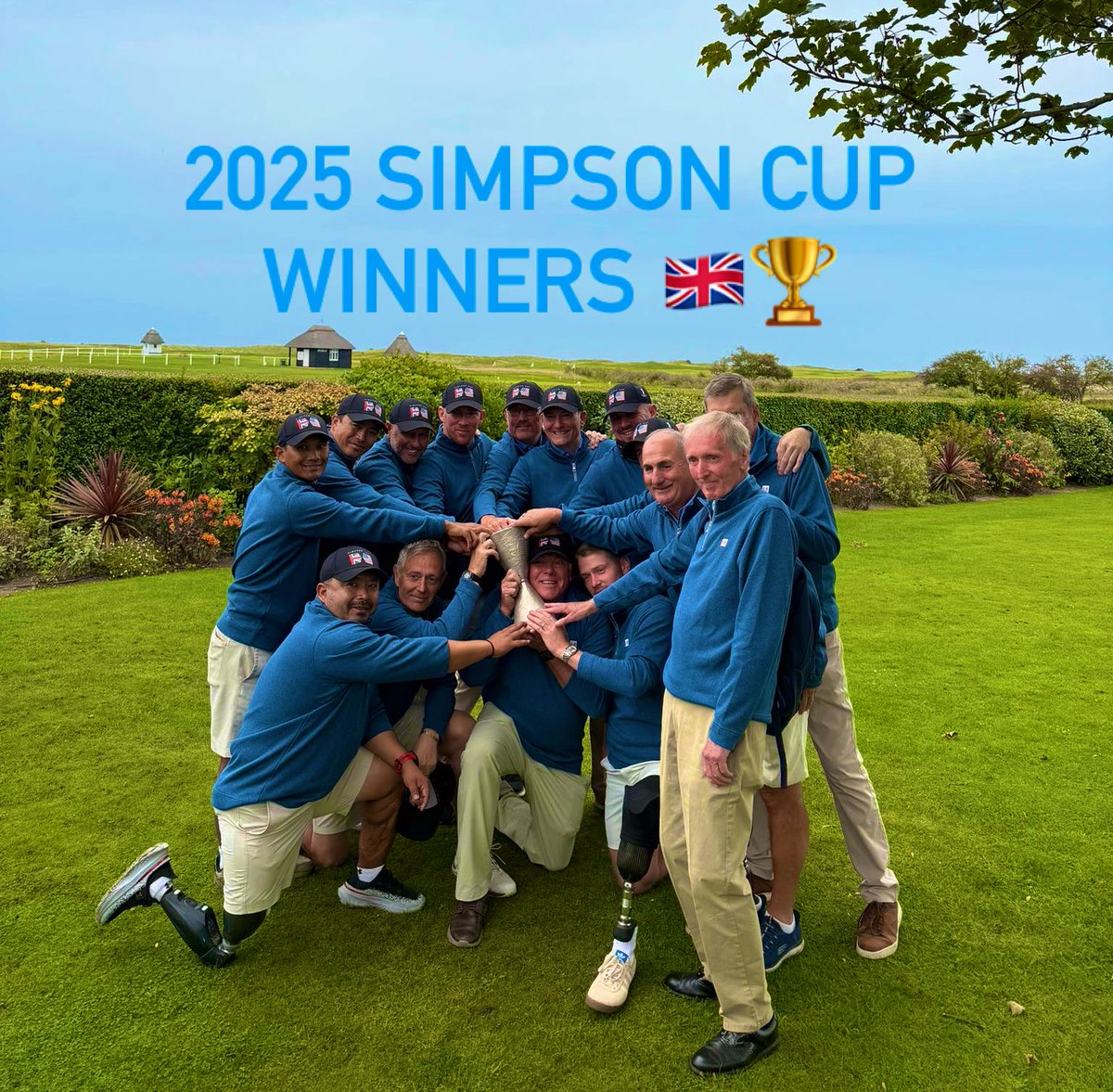 SimpsonCupGB's tweet photo. No caption needed… bravo Team GB 🙌🏻🇬🇧 #simpsoncup @OnCourseCharity https://t.co/ke9czwjuKt
