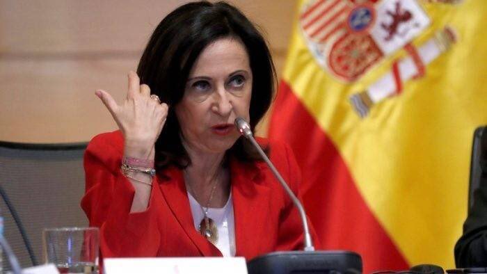 SaviourUpdates's tweet photo. ⚡️Spanish Defense Minister: 

We call on the Steadfastness Flotilla to act responsibly. 

Our warship is monitoring the Steadfastness Flotilla and will only intervene in cases of extreme necessity. https://t.co/vedjsyFCUb