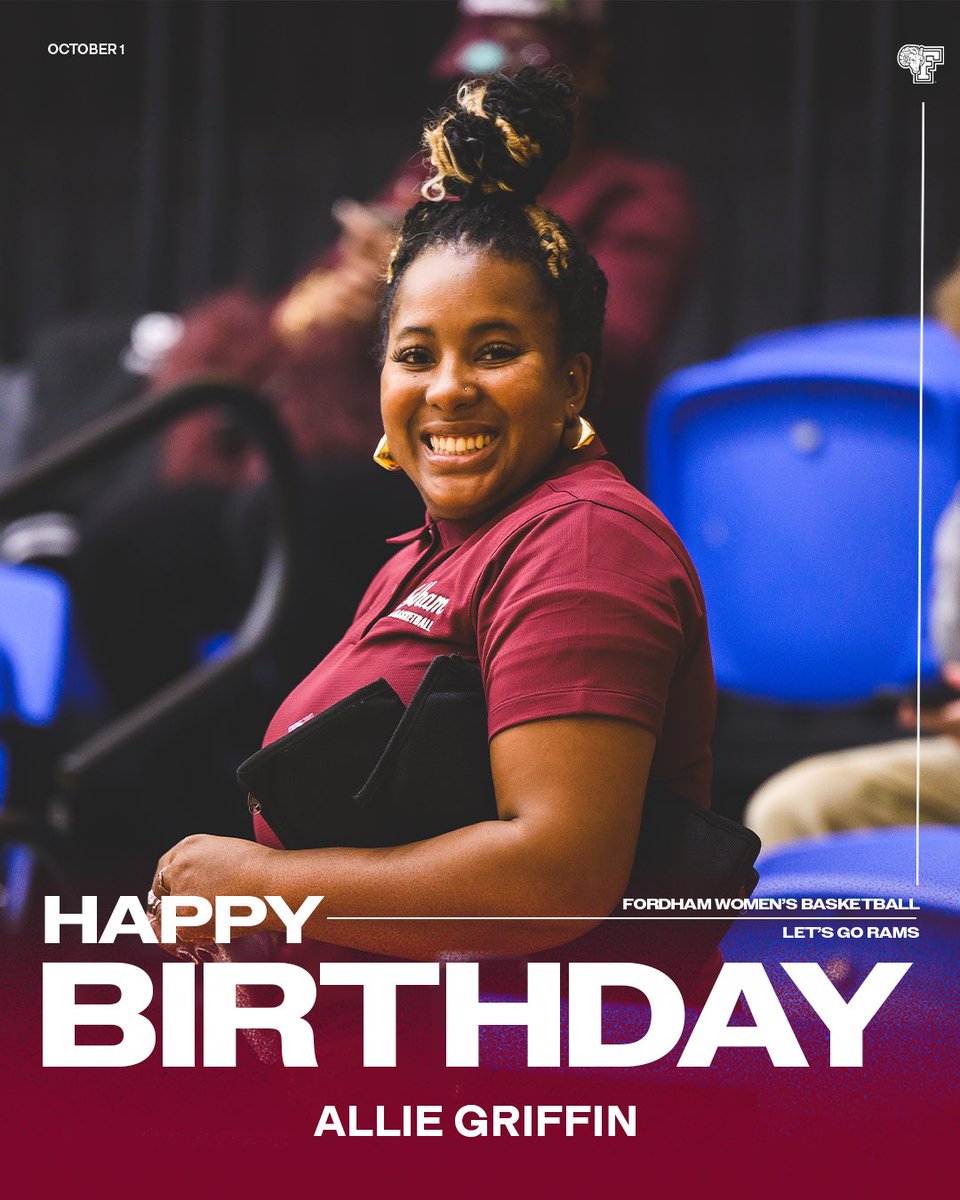 FordhamWBB's tweet image. Wishing A Happy Birthday To Our Athletic Trainer, Allie G. 🎊🎂🎉 

#Ramily | #Fordham | #toughertogether