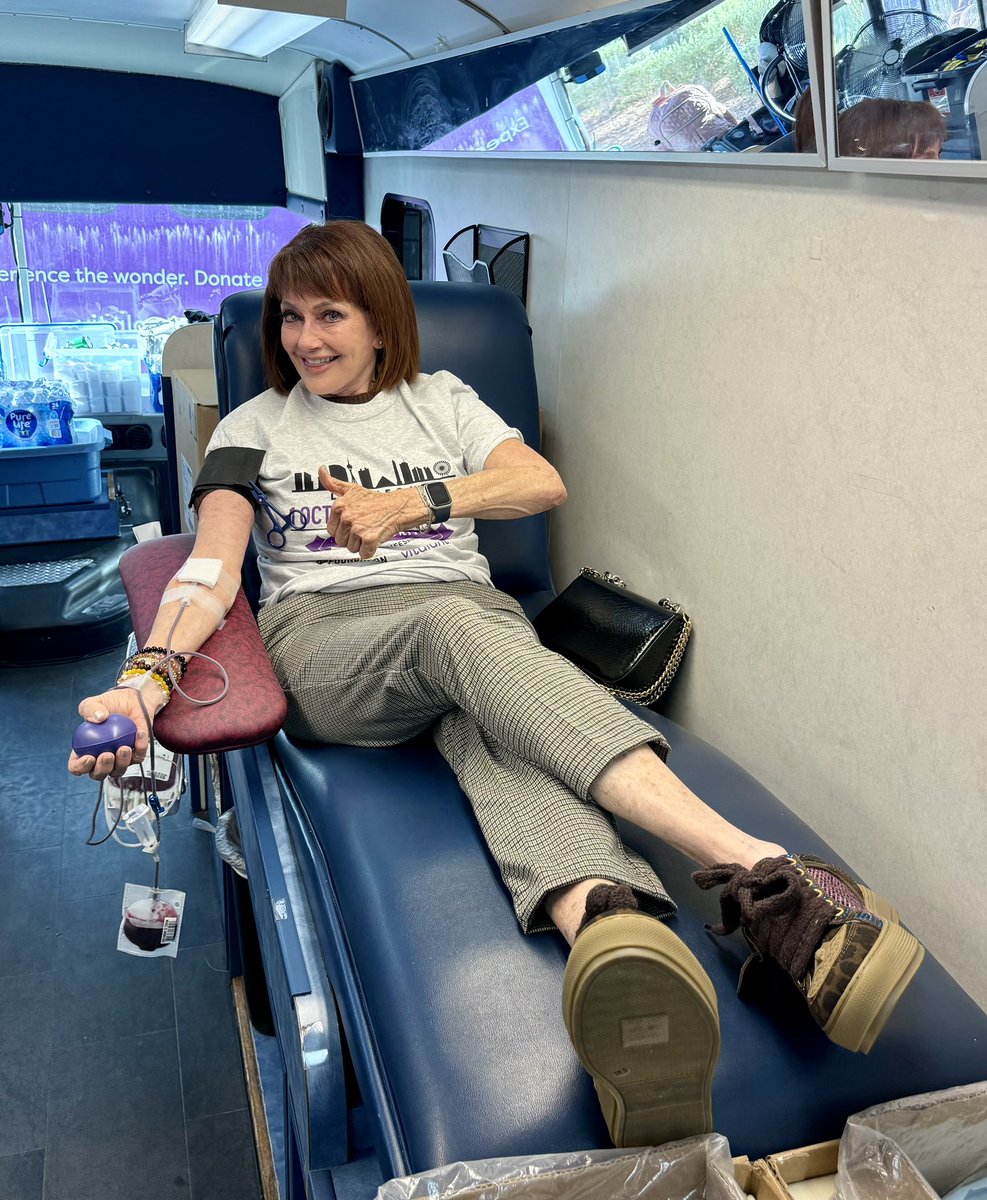sddoebler's tweet photo. What better way to honor our Oct 1 victims and survivors than to donate blood?  Thanks @Vitalant and City National Arena for the opportunity! #donateblood #savelives #savealife https://t.co/MAbCJhbwB2