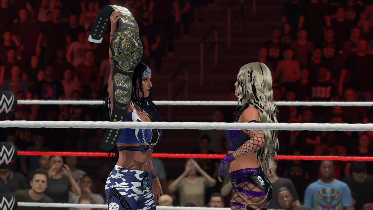 RSW_TTV's tweet photo. #TheForsaken's @Harper_Frost2K made quick work of #MaxxineDupri, as RSW Women's Champion @RoxStar2K sets her sights on her challenger at #Monarchy!!!
#WWE2K25
@WWEgames
@RiotWrestling2K
@EPWrestling_TTV
@FWWOnline
@MEWWrestle https://t.co/cURKtNNZc2