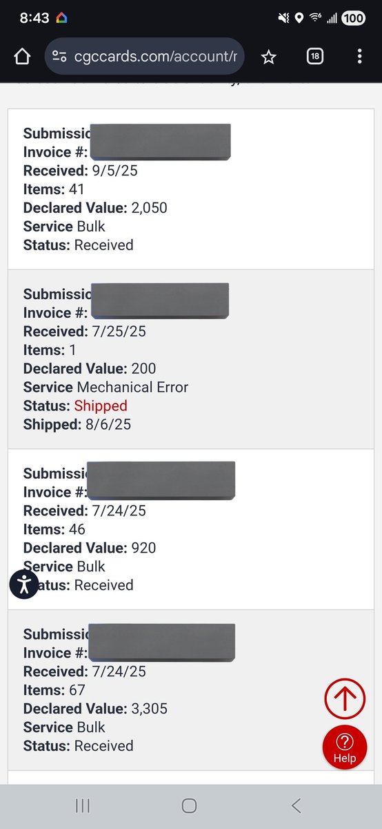 thehoennbazaar's tweet image. Over 2 months and still &quot;received&quot; status with CGC 🤣 I don&apos;t want to reach out to them. This is comical lol let&apos;s see how long this takes #cardgrading #cgccards