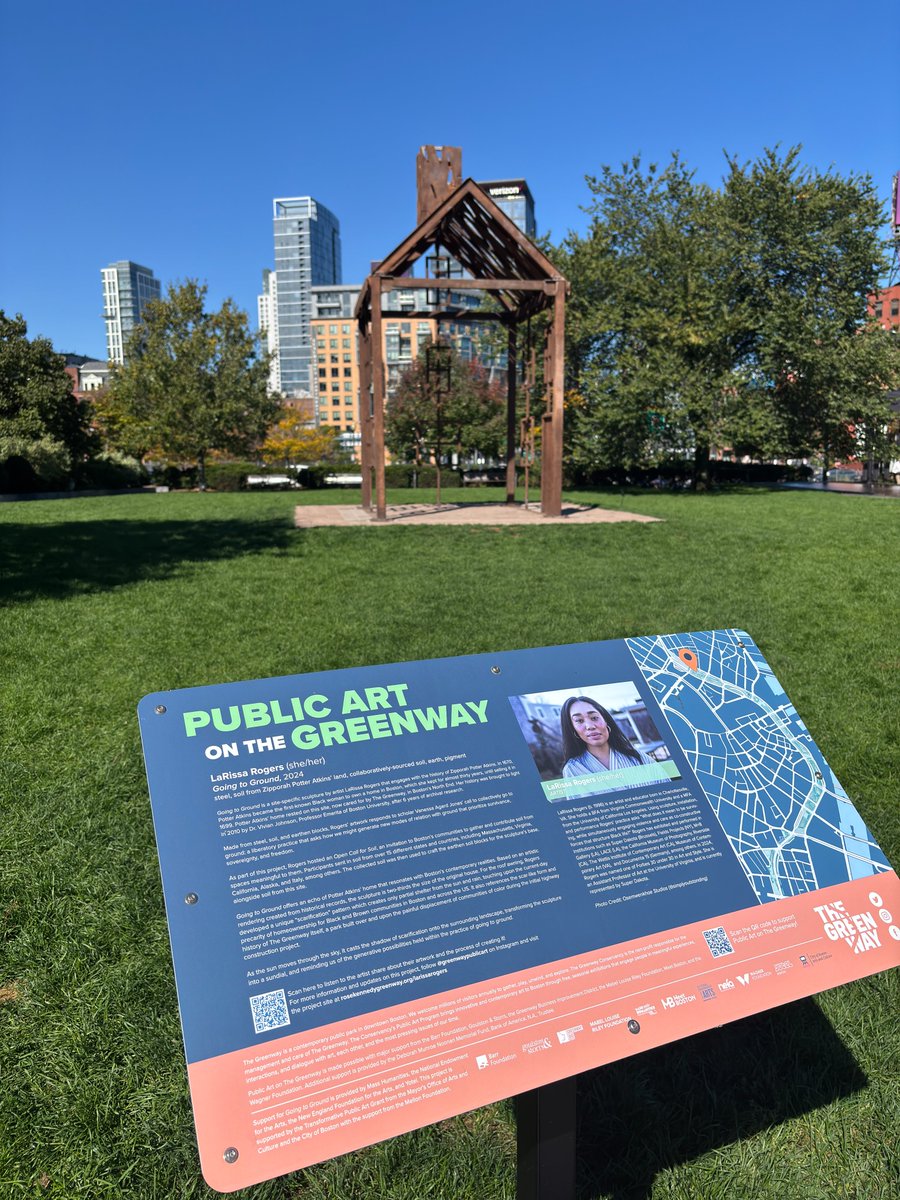 Jessica Dello Russo, Ph.D. (@drjdrphd) on Twitter photo Please keep this on the <a href="/HelloGreenway/">Rose Kennedy Greenway</a>! It is an eloquent historical marker for #Boston's first Black female property owner, Zipporah Porter Atkins. Would beautifully complement the new "Unbound" monument at <a href="/KingsChapel/">King’s Chapel Boston</a> and "The Embrace" on Boston Common.
<a href="/CityOfBoston/">City of Boston</a>? Please keep this on the <a href="/HelloGreenway/">Rose Kennedy Greenway</a>! It is an eloquent historical marker for #Boston's first Black female property owner, Zipporah Porter Atkins. Would beautifully complement the new "Unbound" monument at <a href="/KingsChapel/">King’s Chapel Boston</a> and "The Embrace" on Boston Common.
<a href="/CityOfBoston/">City of Boston</a>?