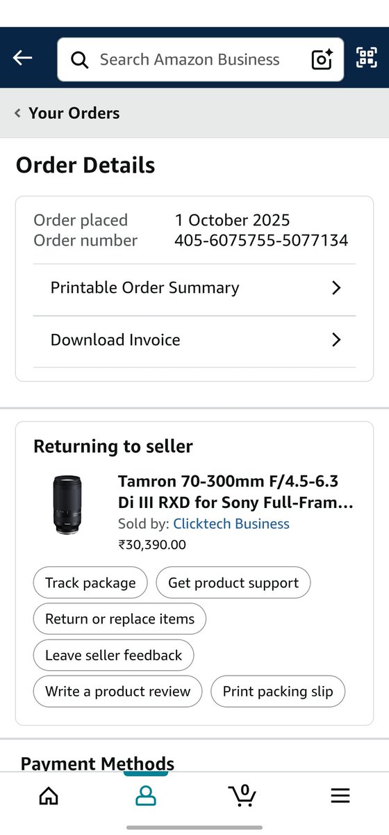 daksh_tgf's tweet photo. Ordered a camera lens from Amazon, but the delivery agent marked it as “rejected” without waiting even 2 minutes for me to arrive. I've been trying to reach both the agent and customer support, but no resolution yet I urgently need the product before 10 AM @amazonIN Please assist https://t.co/sj3wMfvSql