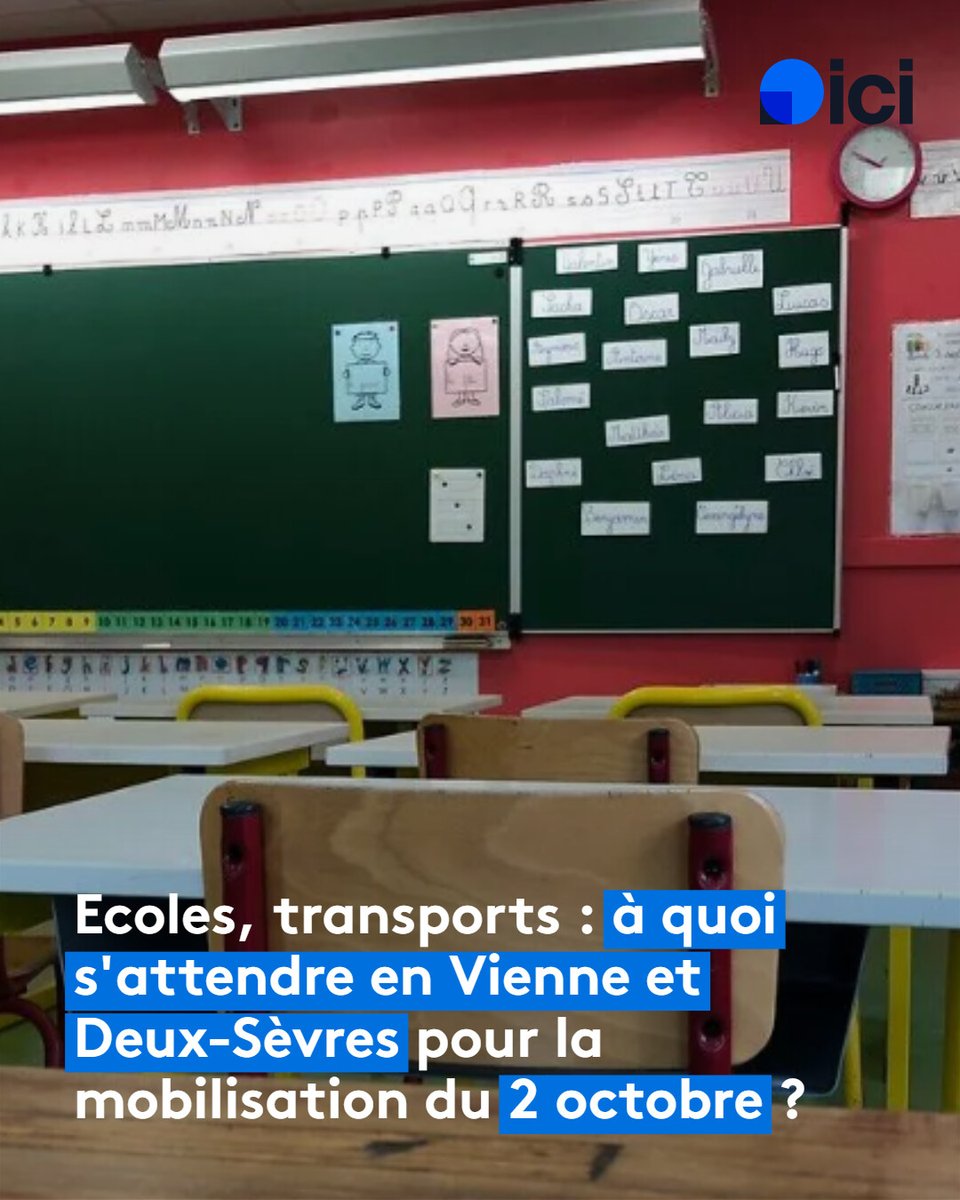 Des perturbations sont à prévoir pour les écoliers => l.ici.fr/pWf