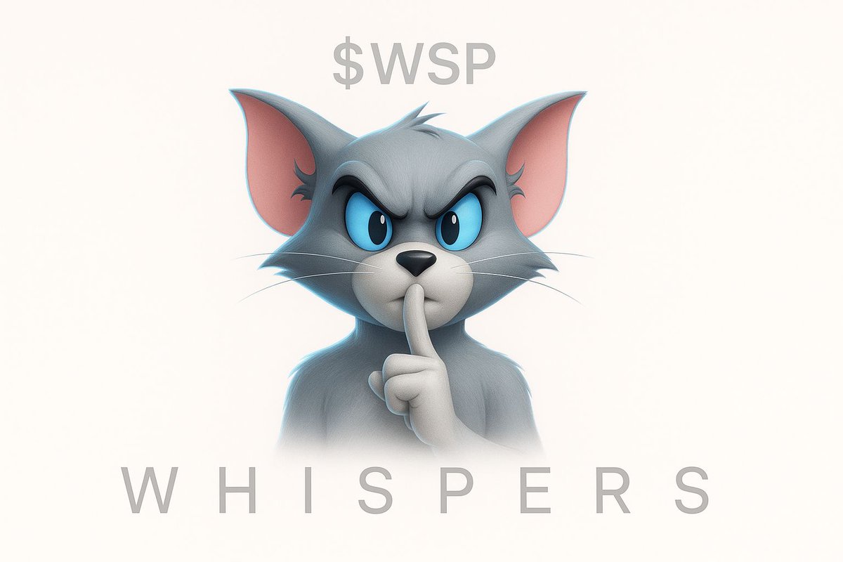 whispersonsol's tweet photo. 🤫 Shhh...
$WSP is NOT your typical meme — it’s the stealthy cat on Solana here to hunt down the rats: rugs, FUD, fake hype &amp; chaos.

Silent. Ready to dominate.  

Get in before the storm. Early airdrop soon — don’t miss out 👀
Follow, ❤️ &amp; RT tagging 3 degens

Drop wallet fast🔥 https://t.co/Qeccd8A4Be