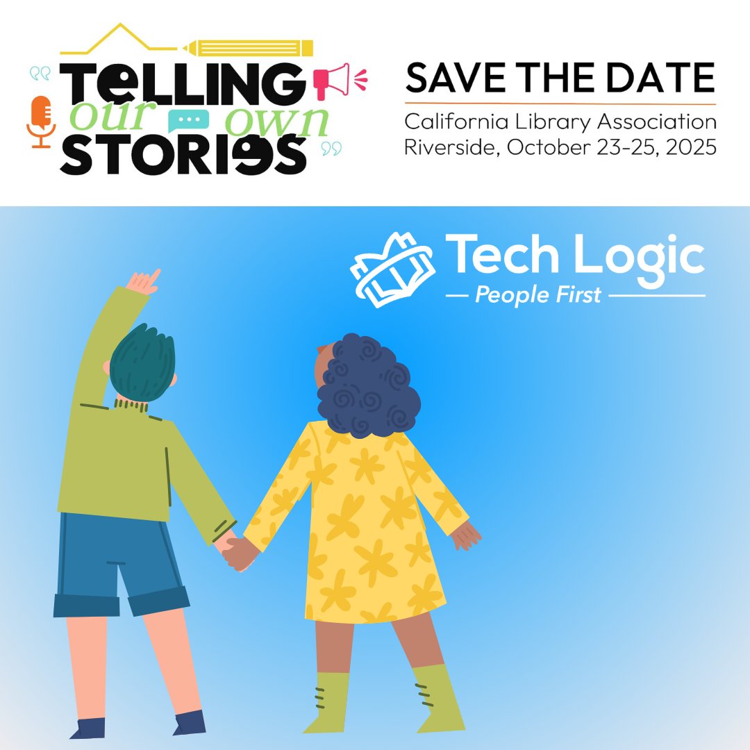 TechLogicCorp's tweet image. Save the Date: Tech Logic is exhibiting at the California Library Association Conference, October 23-25. Come visit us at booth 400.