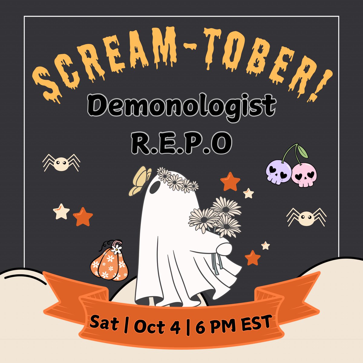 October is here and the girlies are ready for scary games non stop this month! <a href="/kactuschu/">Kactuschu</a> <a href="/reignofem/">ReignOfEm</a> <a href="/Tula_Bree/">tulatula</a> Catch our streams this weekend!