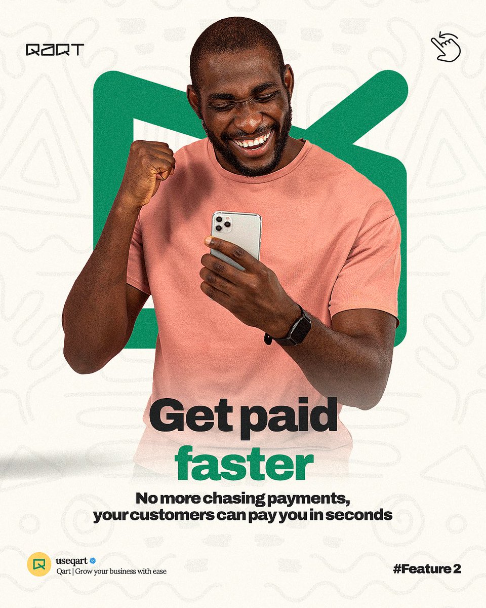 useqart's tweet photo. Money must move this October🔋
Send to a business owner you are rooting hard for this month!💚
#UseQart #SmallBusiness #EcommerceMadeEasy #SellWithQart https://t.co/lPNzwZoh9U
