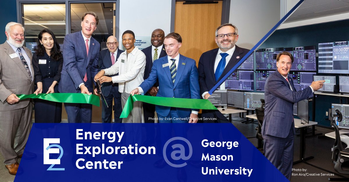 NuScale CCO Clayton Scott attended the official ribbon-cutting for the <a href="/GeorgeMasonU/">George Mason University</a> E2 Center this week. Distinguished guests included Virginia Governor Glenn Youngkin, VA Department of Energy Director Glenn Davis, and George Mason University President Gregory Washington.