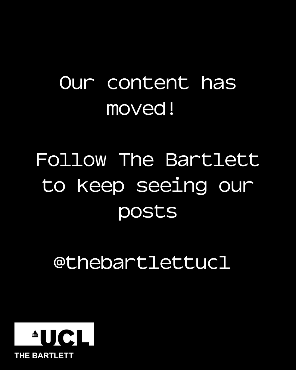 UCL Urban Laboratory tweet media