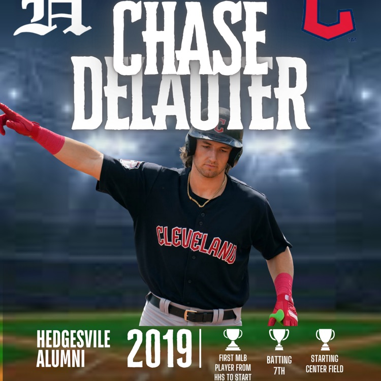 HHSathletics_'s tweet image. Congratulations to Hedgesville&apos;s own Chase Delauter for making his MLB debut in the playoffs (1 of 7 in MLB history) today at 1:08 for the Cleveland Guardians! We are so proud of what you&apos;ve achieved and continue to make our community proud!!