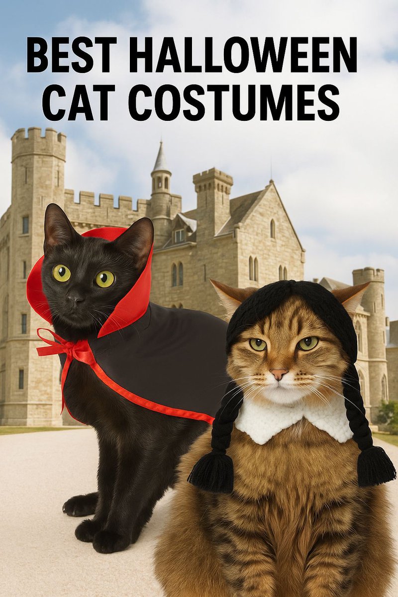 DogProductPickr's tweet image. Spooky, silly, and absolutely adorable Halloween costumes for pets! 

Check out the best Halloween cat costumes for your feline friend! 🐱🎃 #HalloweenCats #PetCostumes

Read more 👉 dogproductpicker.com/halloween-cost…