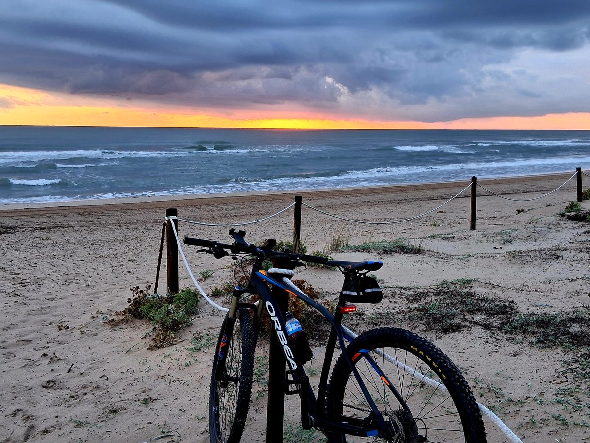 Sunrise this morning after the storms