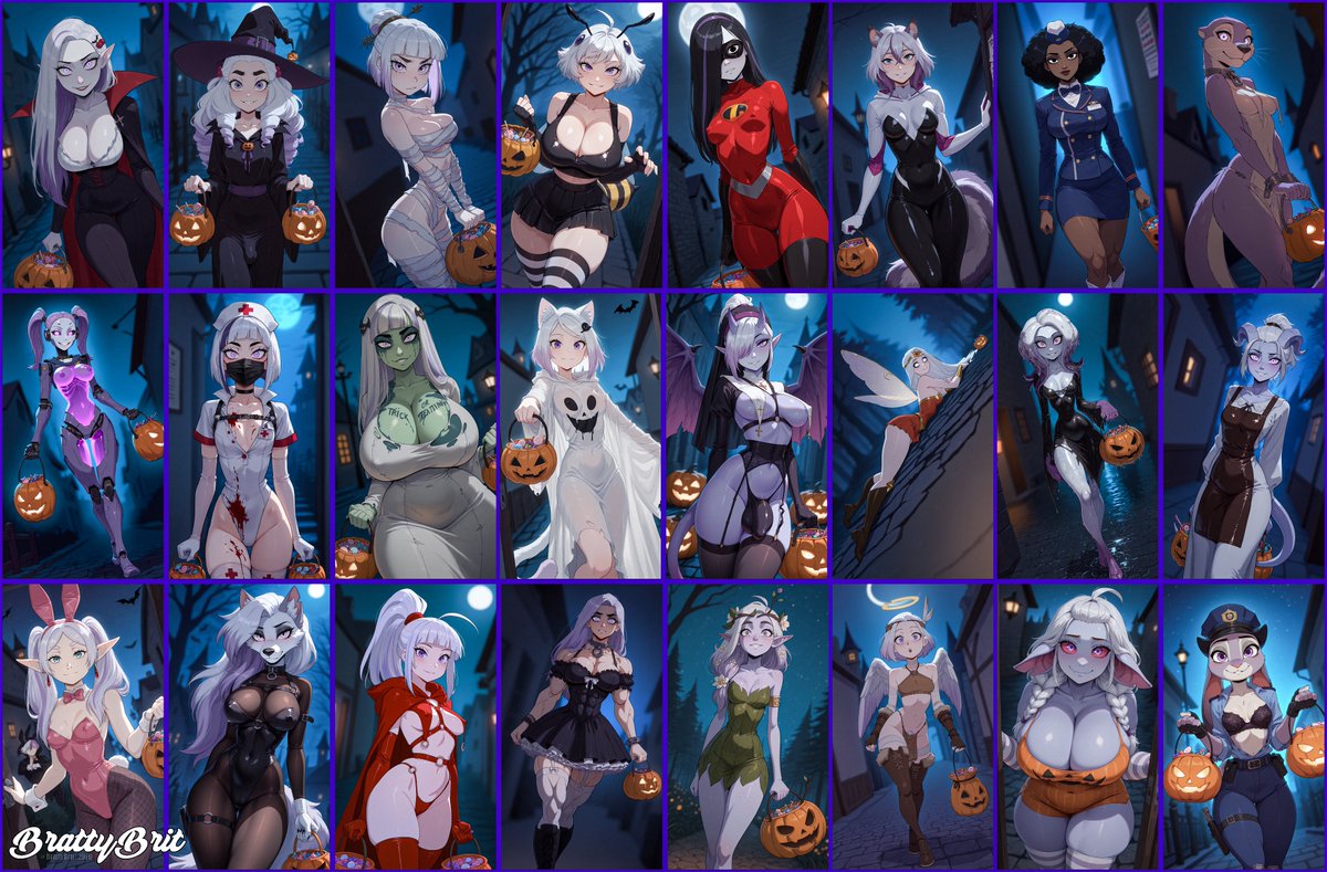 Let me clue you in on a secret Gooner

I Love Halloween

So expect lots more costumes and "situations" about it this month

we'll see how snug we can get that little cage <3

xOxOx