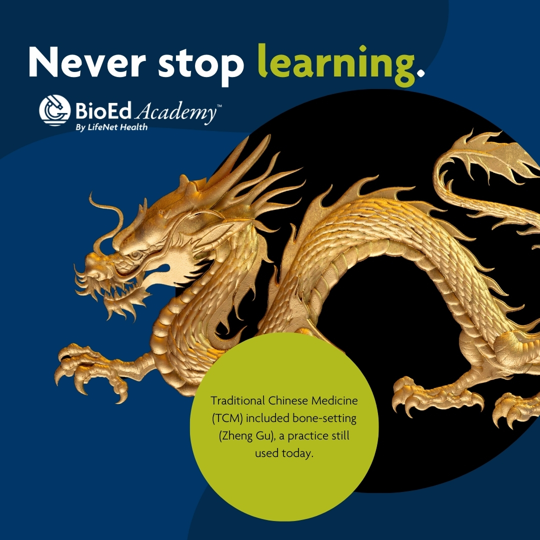 LifeNetHealth's tweet image. Ancient Chinese medicine revolutionized bone-setting, laying the foundation for modern musculoskeletal care. 

BioEd Academy empowers orthopedic trainees with resources to excel in the AAOS OITE and advance orthopedic care: hubs.ly/Q03LyPpS0

#OrthopedicCare #AAOS