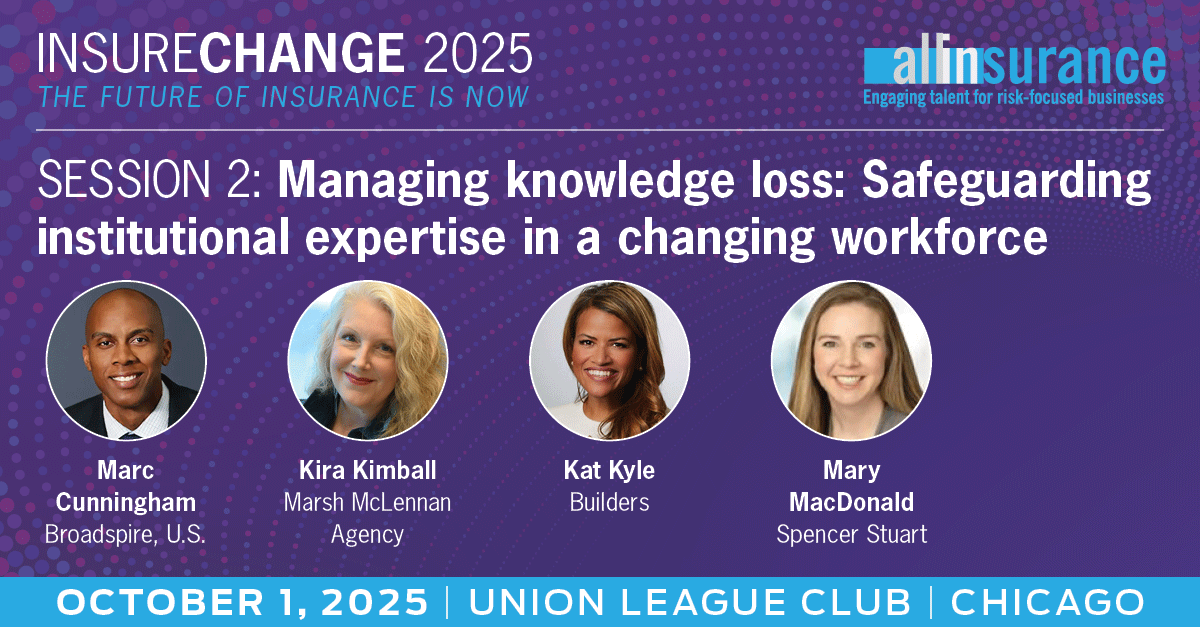 BusInsMagazine's tweet image. Session 2: Managing knowledge loss: Safeguarding institutional expertise in a changing workforce

Panelists highlighted strategies for preserving institutional knowledge, including mentorship programs and knowledge management systems.

#BI_INSUREChange #Insuranceindustry