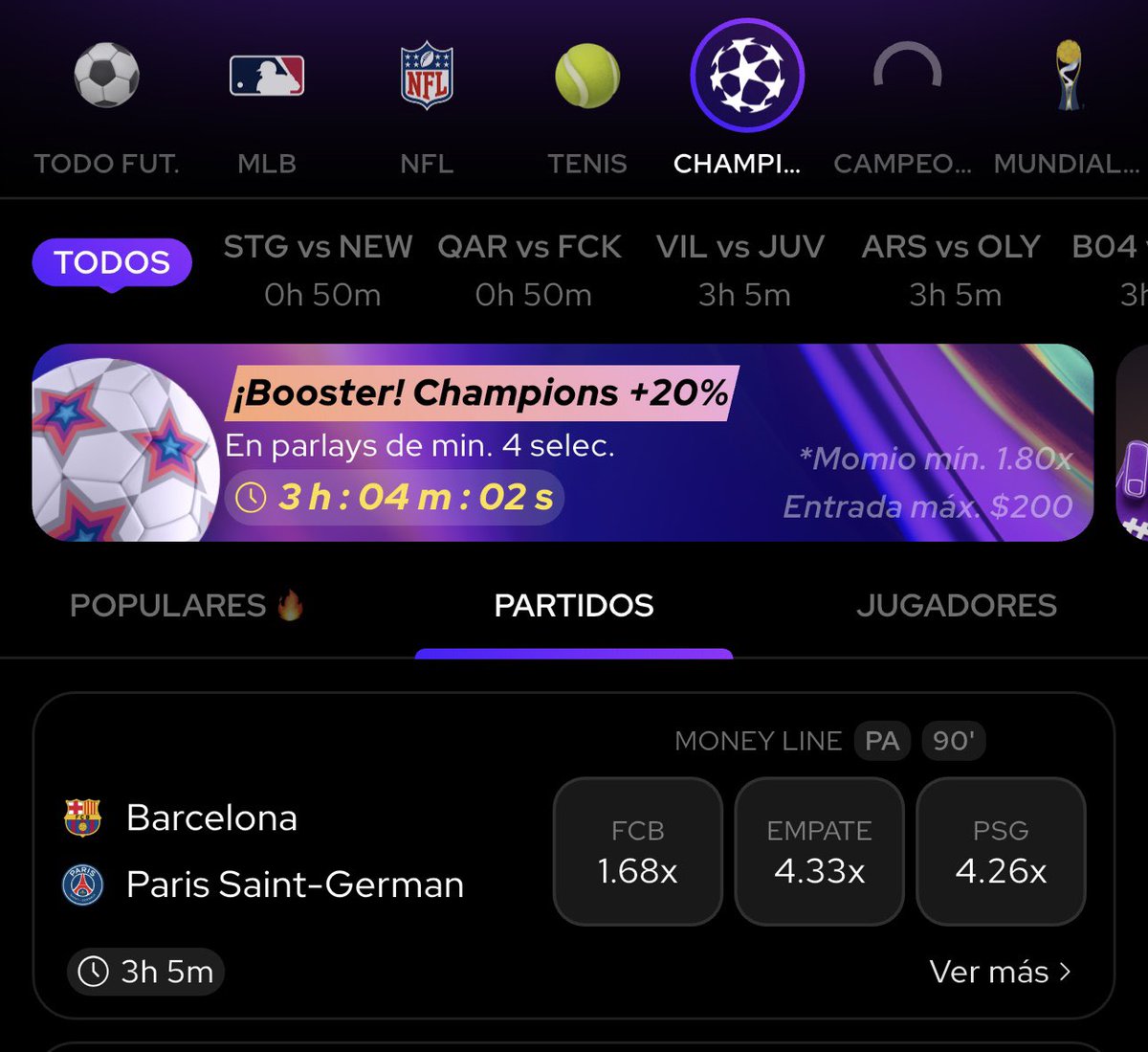 BernardoPicks's tweet image. Dinámica #ChampionsLeague de @Draftea_Mexico 🌌 ⚽️ 

1 ganador de $1,000💰

Para participar tienes que hacer lo siguiente:
-Dar Like ♥️ y RT 🔁 
-Acertar los resultados de los 4 partidos de Champions de las imágenes (ganador o empate)
-Seguirme en X (Twitter)
-Usar el…