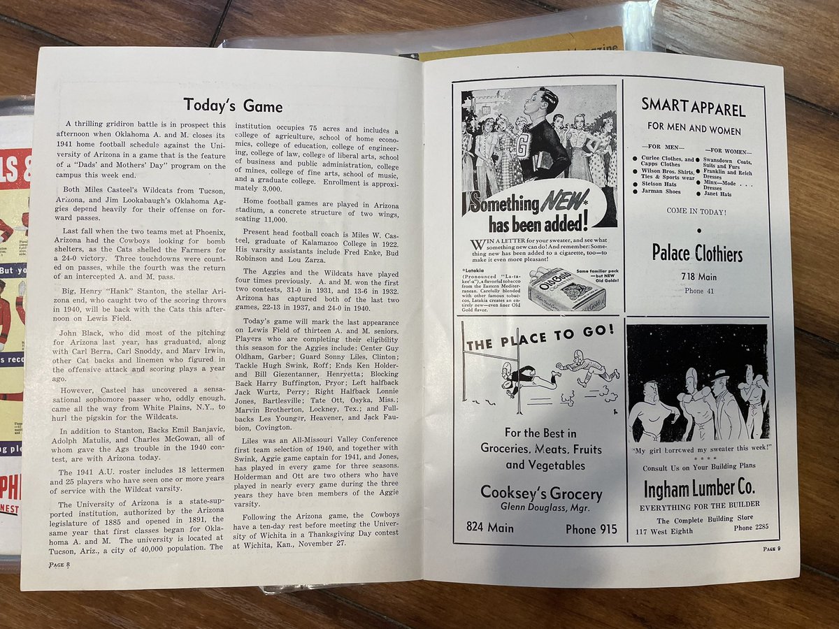 Hey <a href="/PHNX_Wildcats/">PHNX Wildcats</a> … here’s your answer! The game was in Stillwater. Research courtesy of my friend, and OSU historian <a href="/casdas29/">Doug Shivers</a>