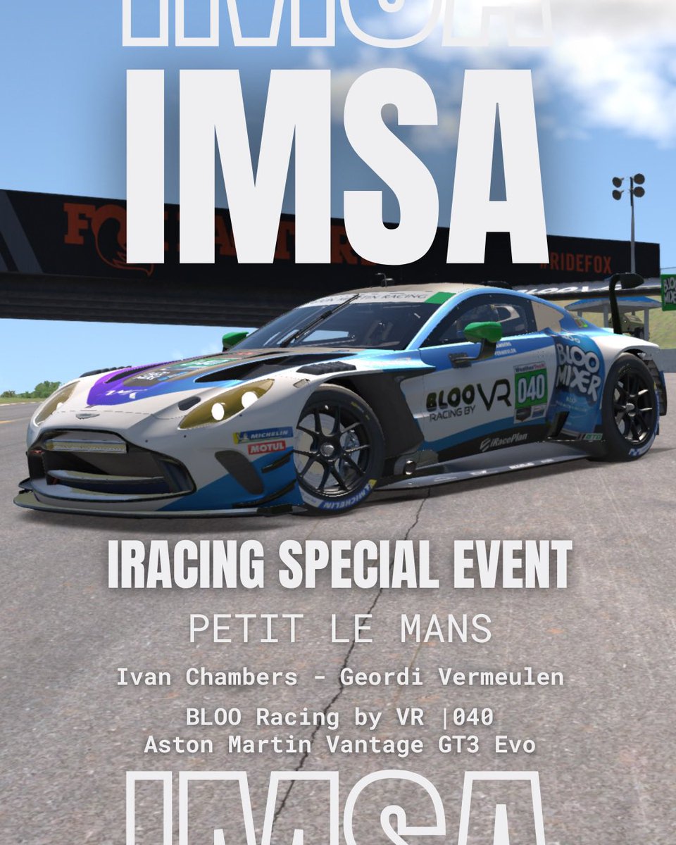 BLOO Racing by VR tweet media