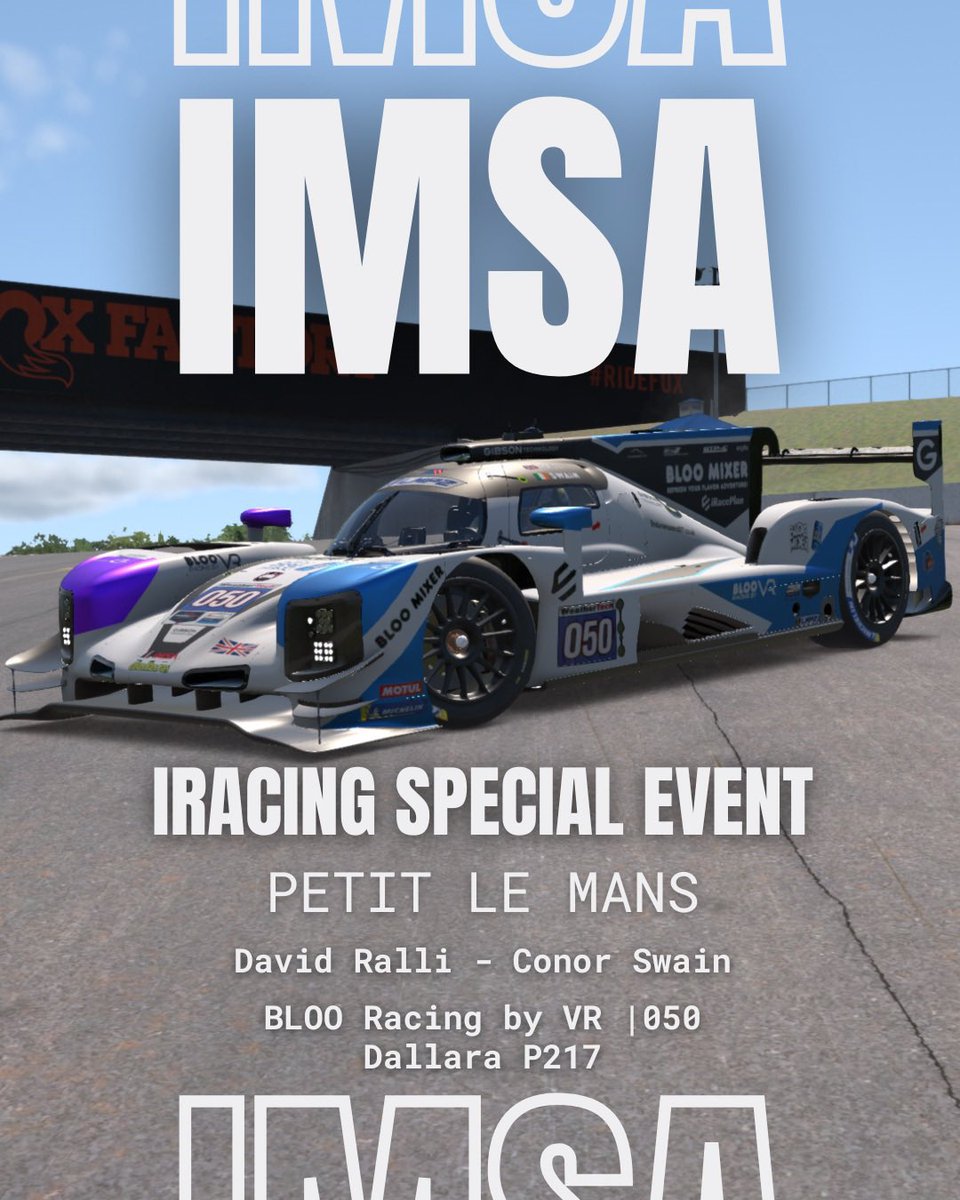 BLOO Racing by VR tweet media