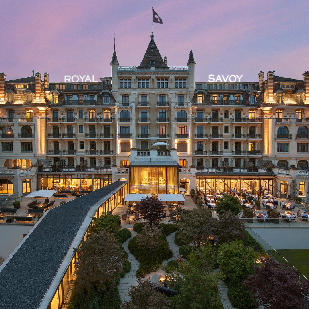 Opened in 1909 and magnificently restored, located near the Lac Léman, the Royal Savoy Hotel &amp; Spa Lausanne combines Art Nouveau and modernity.  20% on Best Flexible Rate - 9/1/25-12/31/25 - Book the ABC rate using Chain Code LW.