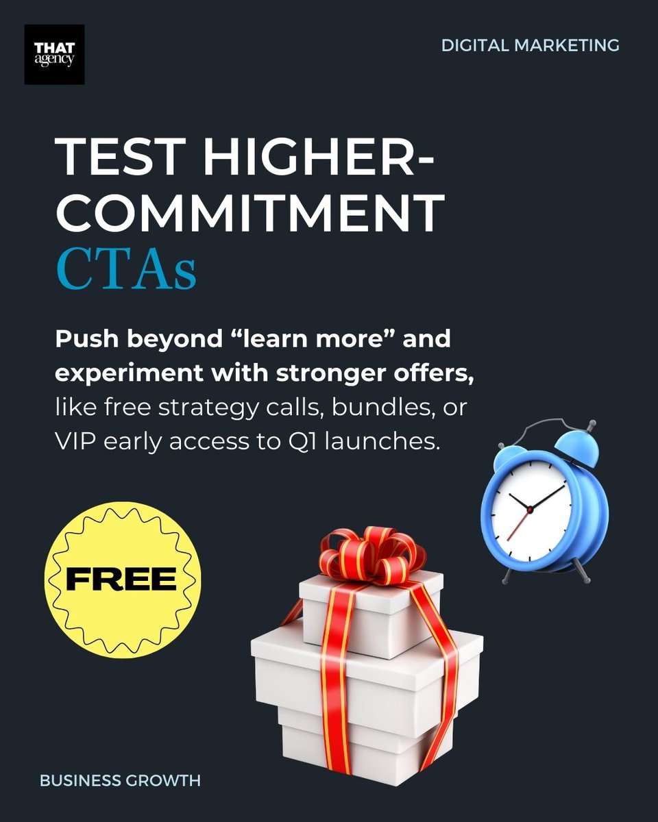 Q4 is where brands make their boldest moves. The right strategies don’t just close out the year; they set the tone for 2026. Are you ready to finish strong?

Stay informed. Stay competitive. Read the latest in marketing on our blog.
blog.thatagency.com/?utm_campaign=…

#digitalmarketing