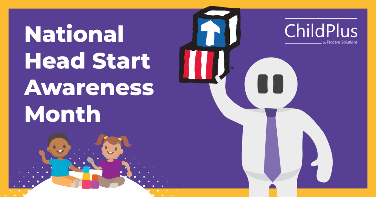 ChildPlus's tweet photo. It's National Head Start Awareness Month! 🎉 Join us in recognizing the incredible impact of Head Start programs nationwide! #HeadStartAwarenessMonth #EarlyEd #ChildhoodDevelopment https://t.co/yl0i8bFgTW
