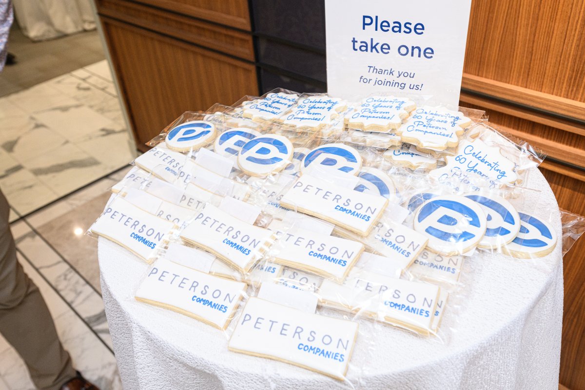 Our 60th anniversary open house was a celebration of the past, present and future of Peterson Companies! 🎉

Seeing so many familiar faces, including 100 Peterson "alumni," was a reminder of the impact Peterson Companies has on relationships, careers &amp; the communities we serve.