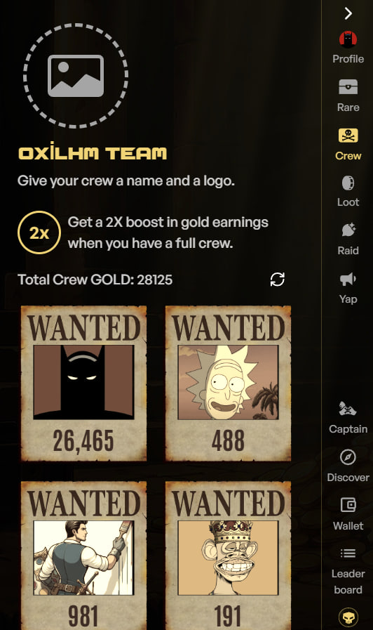 0xilh (@0xilhm) on Twitter photo 🚨 PirateCrew Airdrop Farmlama Dönemi Başladı, 100M $GOLD Dağıtılıyor !
❤️ Dostlar selam, <a href="/PirateCrewFun/">Pirate Crew</a> ilginç bir yaklaşımla airdrop farming'i oyuna çevirmiş. X üzerinde korsan temalı SocialFi deneyimi kurmuşlar.
📌 Peki PirateCrew nasıl çalışıyor?
🔹 Pirate's Compass Chrome 🚨 PirateCrew Airdrop Farmlama Dönemi Başladı, 100M $GOLD Dağıtılıyor !
❤️ Dostlar selam, <a href="/PirateCrewFun/">Pirate Crew</a> ilginç bir yaklaşımla airdrop farming'i oyuna çevirmiş. X üzerinde korsan temalı SocialFi deneyimi kurmuşlar.
📌 Peki PirateCrew nasıl çalışıyor?
🔹 Pirate's Compass Chrome