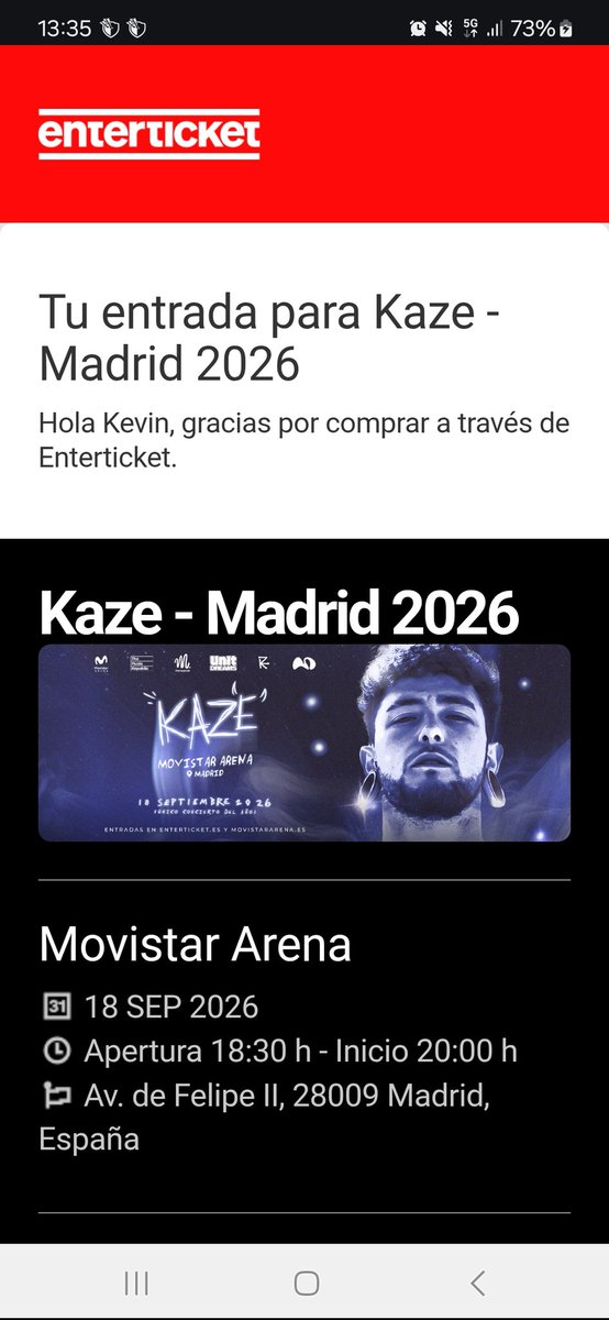 Hola <a href="/kaze_cartagena/">K A Z E</a> , nos vemos el año que viene😎