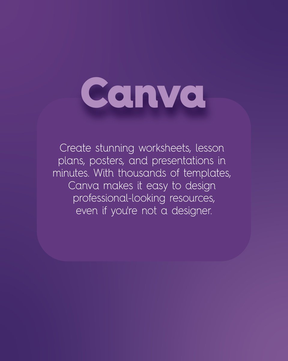 Worldwide_Teach's tweet photo. 🎒 Top 3 Digital Tools Every Teacher Should Know About 💻✨

#EdTech #TeacherTools #DigitalClassroom #TeachingMadeEasy #CanvaForTeachers #Padlet #Flipgrid #TeacherLife #EducationInnovation https://t.co/hyWyWXkZIl