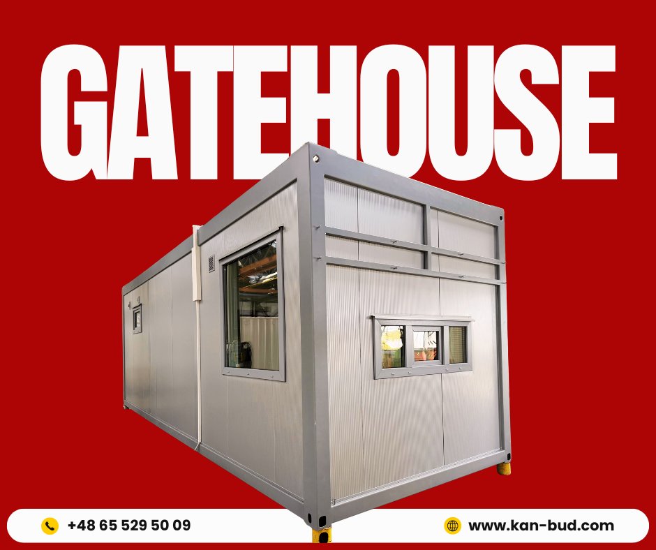 modularkanbud's tweet image. Nasze kontenery sprawdzą się idealnie jako portiernia, recepcja czy punkt obsługi gości – gotowe do szybkiego montażu i pełnej funkcjonalności. Elastyczne rozwiązanie, które można wynająć lub kupić – profesjonalnie i wygodnie!

#containers #gatehouse #flexiblesolutions