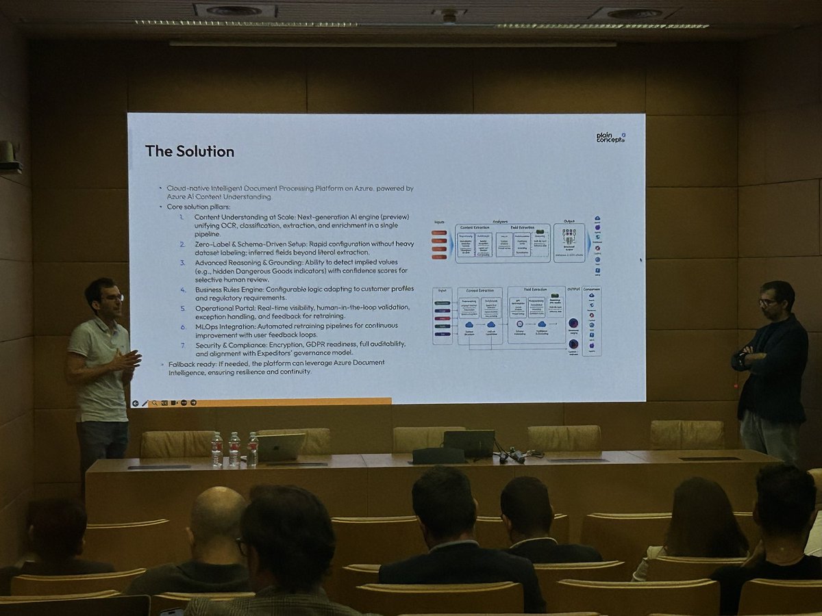 plainconcepts's tweet image. Ayer organizamos una jornada exclusiva en Madrid en la que compartimos con nuestros clientes algunos de nuestros últimos casos de éxito y presentamos Impact Studio, nuestra iniciativa para acelerar la creación de productos digitales con impacto real y medible. 🚀